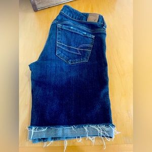 Dark Blue Jeans Shorts